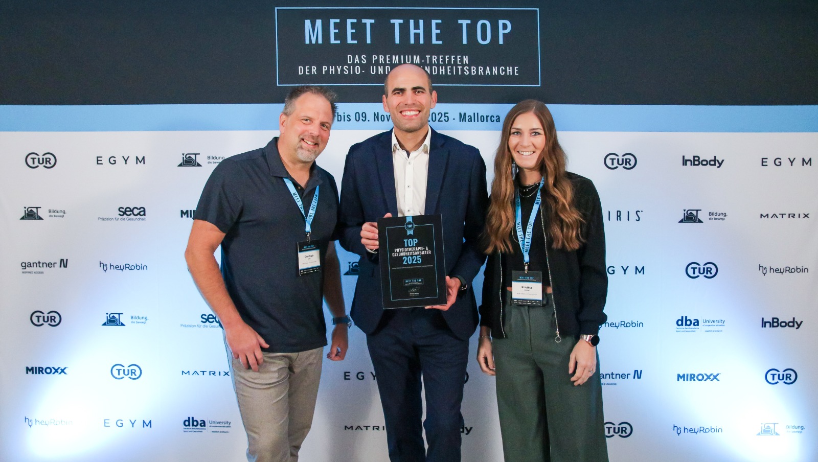Top Auszeichnung für active Therapie und Training